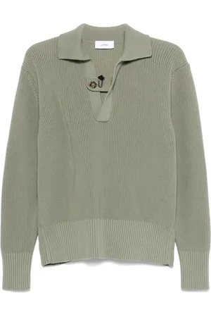 LARDINI Suéter con detalle de broche