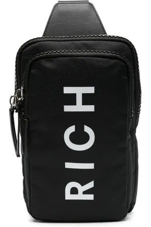 John Richmond Mochila con logo estampado