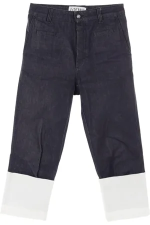 Loewe Jeans con diseño color block 2000