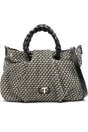 Twin-Set Tote con efecto de malla