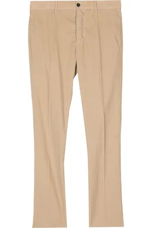 MASSIMO ALBA Pantalones chinos rectos con tiro medio