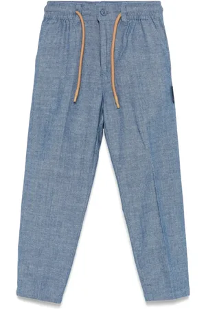 Trussardi Pantalones de tejido cambray