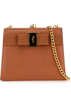 Salvatore Ferragamo Bolsa crossbody Vara Leather Chain 2010-2024