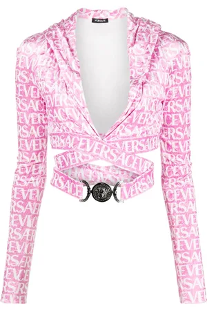 VERSACE Hoodie corta