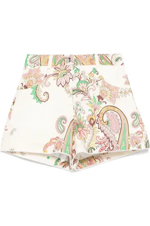 Etro Shorts con estampado de cachemira