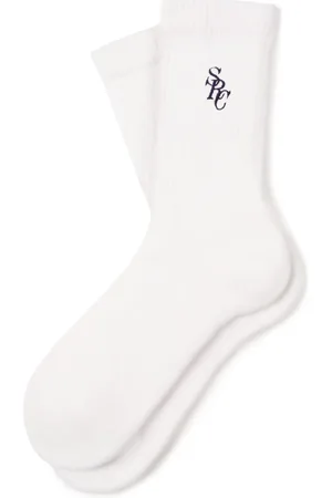 Sporty & Rich Calcetines con logo bordado