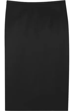 Saint Laurent Falda lápiz midi