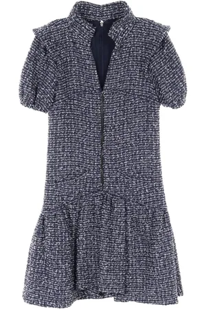 CHANEL Vestido de tweed 1986-1988