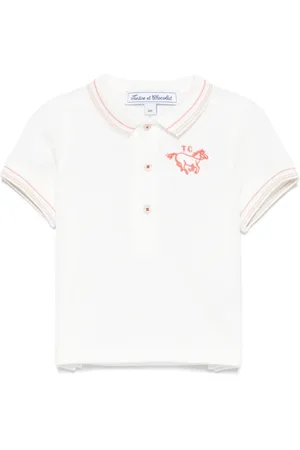 Tartine Et Chocolat Playera tipo polo bordada