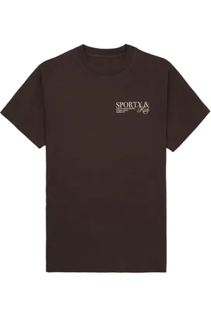 Sporty & Rich Playera con logo bordado