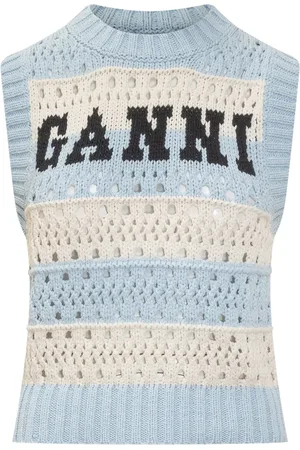Ganni Chaleco tejido crochet