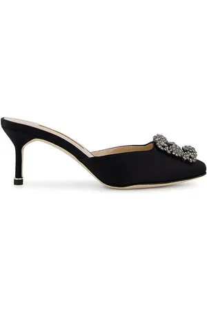Manolo Blahnik Mules Hangisimu con tacón de 50mm