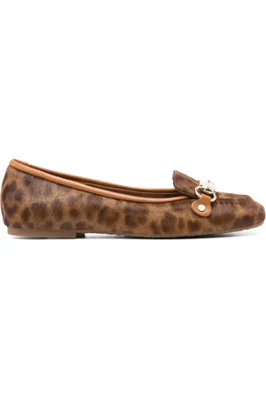 See by Chloé Flats con estampado de leopardo