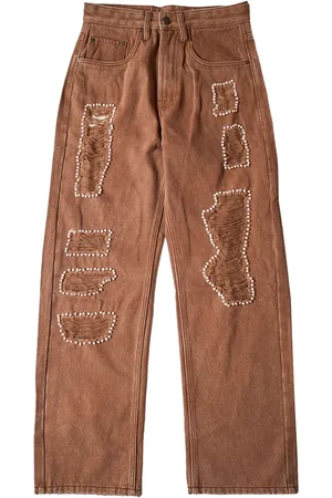 Glass Cypress Jeans con detalles