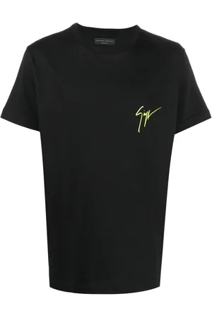 Giuseppe Zanotti Playera con logo estampado