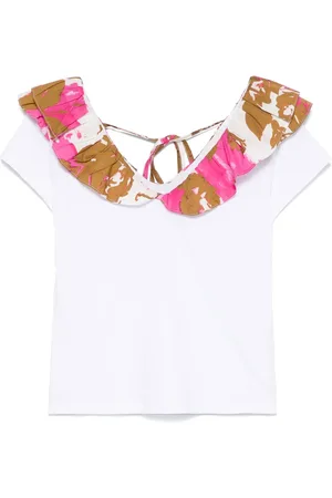 Liu Jo Playera fruncida con estampado