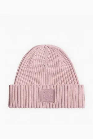 Maison Kitsuné Gorro con parche del logo