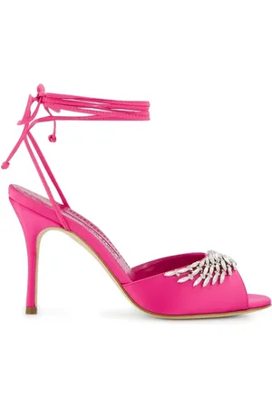 Manolo Blahnik Sandalias Plumena con tacón 90mm