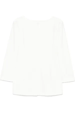 AMOMENTO Blusa con cuello barco
