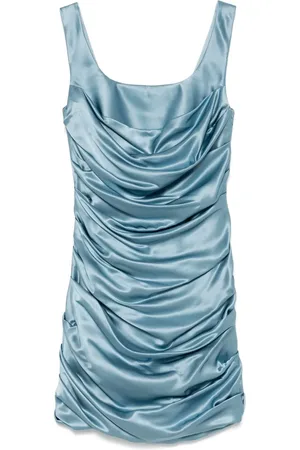 GIUSEPPE DI MORABITO Vestido corto con efecto desbocado