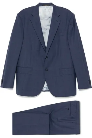 corneliani Traje con motivo de cuadros Príncipe de Gales