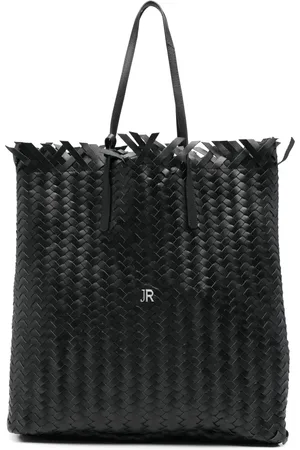 John Richmond Tote con diseño entretejido