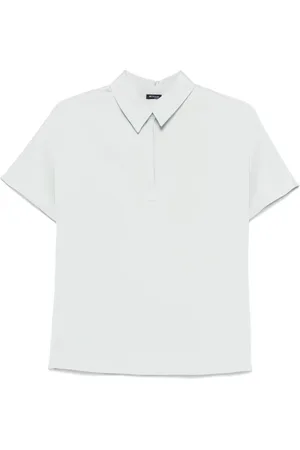 Kiton Playera tipo polo manga larga