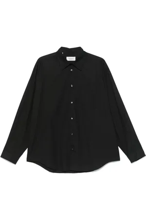 LANEUS Camisa de popelina