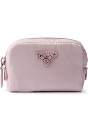 Prada Cosmetiquera con logo triangular