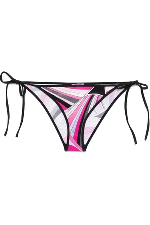 Puccini Bikini bottom con estampado Iride