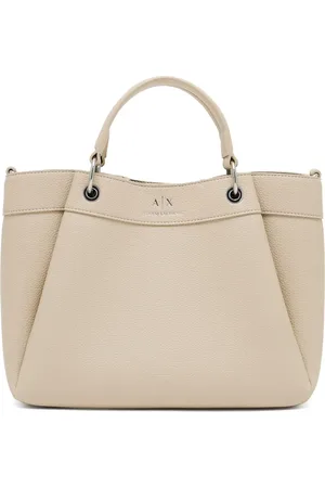 Armani Exchange Tote con sello del logo