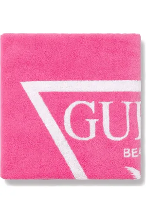 Guess Toalla con logo en jacquard