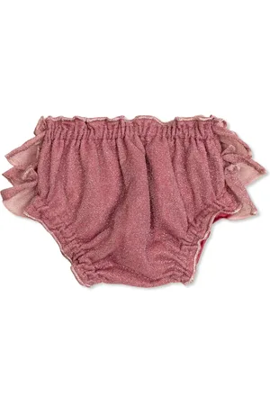 Oseree Bikini bottom con volantes