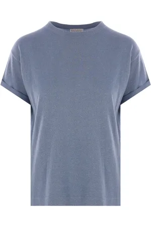 Brunello Cucinelli Playera de seda