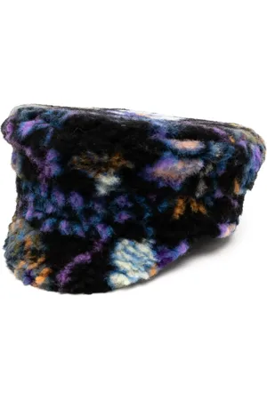 Ruslan Baginskiy Gorra baker boy con estampado floral
