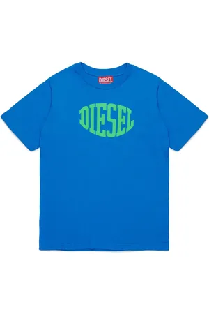 Diesel Playera con logo afelpado