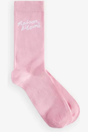 Maison Kitsuné Calcetines con logo