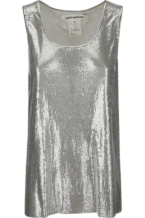 JUNYA WATANABE Camiseta bordada con lentejuelas