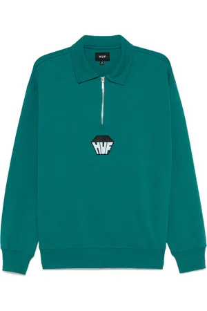 Huf Playera tipo polo Big Block 1/4 Zip