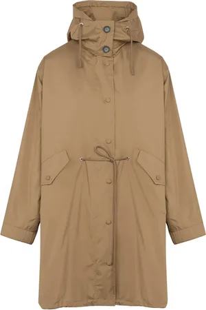 YVES SALOMON Parka con cordones