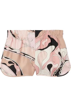 Puccini Shorts con orquídeas estampadas