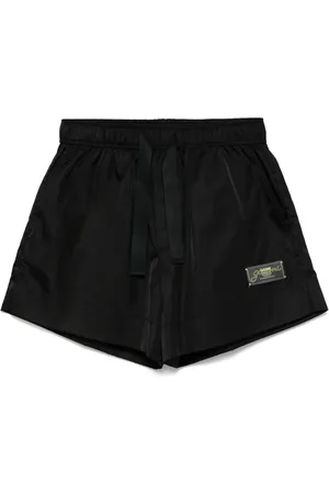 Ganni Bermudas con parche del logo