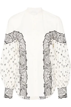 Chloé Camisa con estampado gráfico