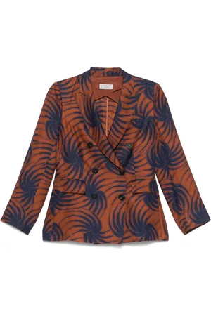 ALBERTO BIANI Blazer con estampado abstracto