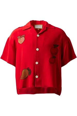 Glass Cypress Camisa Apple Red