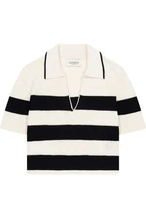 LANEUS Playera tipo polo corta