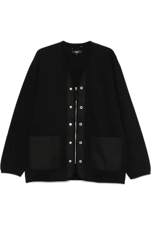 Comme des Garçons Chamarra tejida de canalé