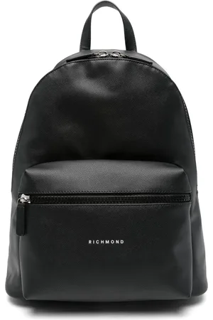 John Richmond Mochila con logo estampado