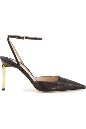 Tom Ford Zapatillas con efecto de piel de serpiente
