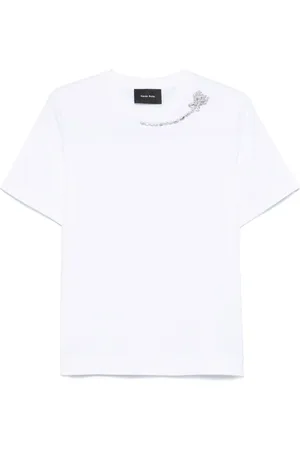 Simone Rocha Playera con detalles florales